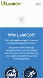 Mobile Screenshot of landopt.com